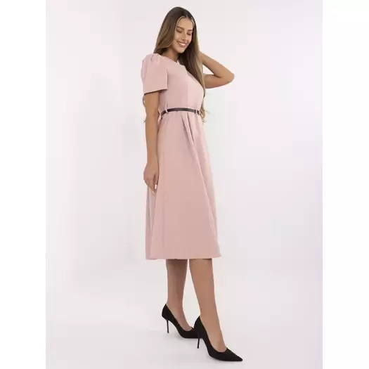 Sukienka-MI-SK-A2328.41-ciemny r&oacute;żowy 3