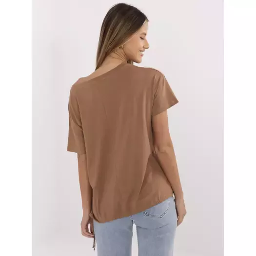 T-shirt-CLM-TS-1017.03-jasny brązowy