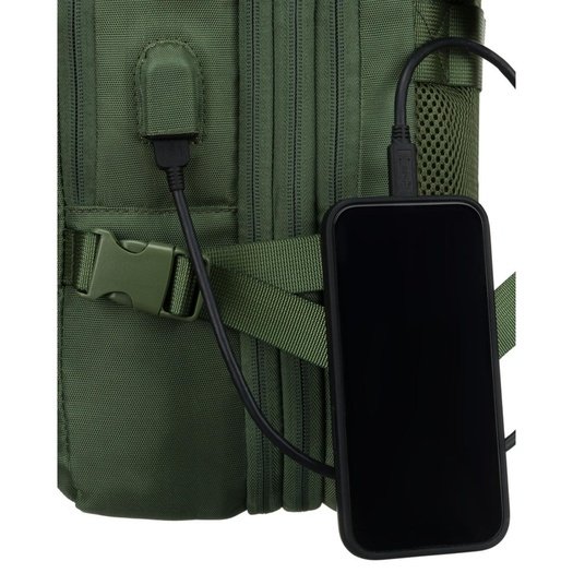 Travel backpack Peterson PTN 24421 Green