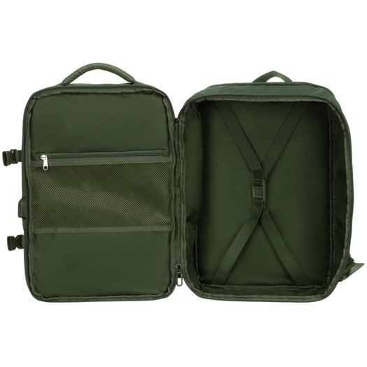 Travel backpack Peterson PTN 24421 Green