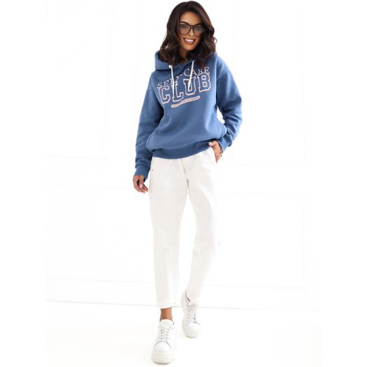 Women's sweatshirt D10600T02420B dark blue