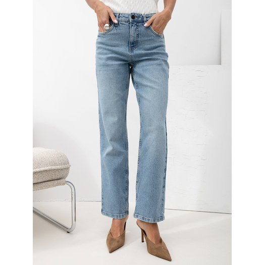 Spodnie jeans-D85096AH62682L232-jasny niebieski