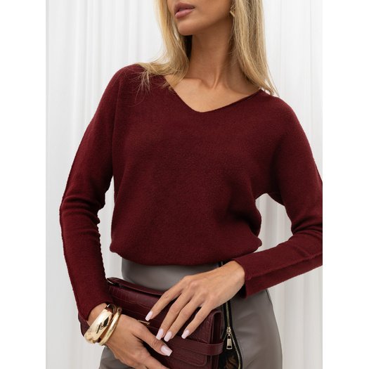 Sweter-IT-SW-0810.28-bordowy
