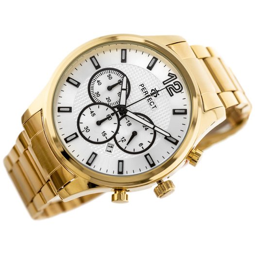 ZEGAREK MĘSKI PERFECT CH01M - CHRONORGAF (zp355c)
