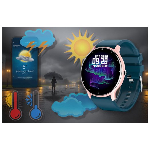 Išmanusis laikrodis UNISEX GRAVITY GT1-4 (sg015d)