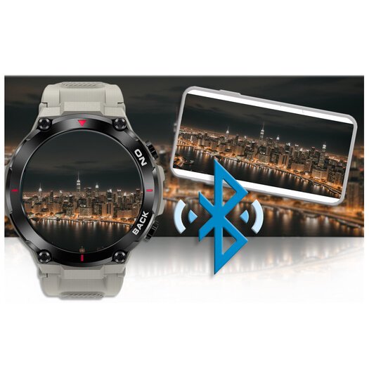 SMARTWATCH MĘSKI GRAVITY GT8-4 - z GPS (sg017d)