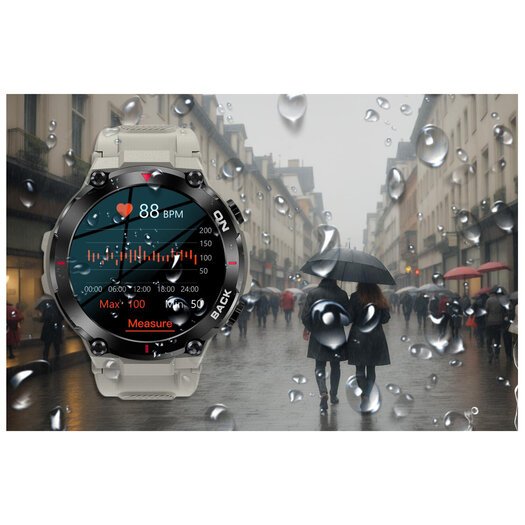 SMARTWATCH MĘSKI GRAVITY GT8-4 - z GPS (sg017d)