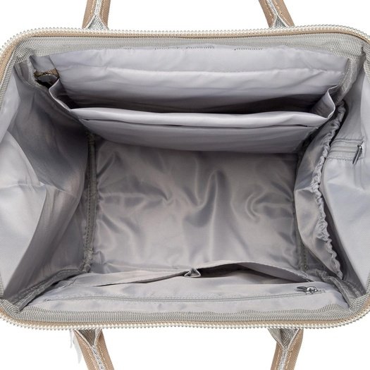 Women's backpack Peterson PTN BETA KHAKI-GRAY