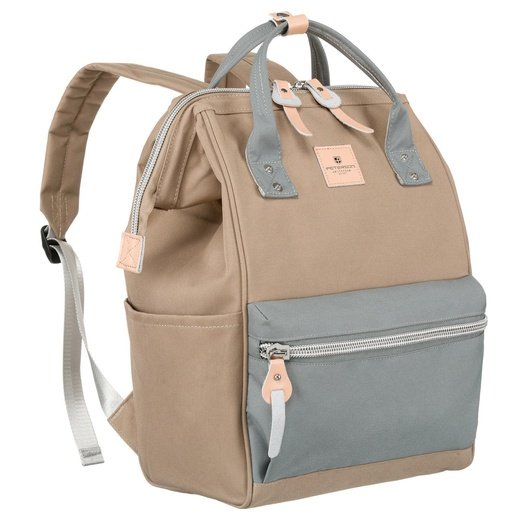 Women's backpack Peterson PTN BETA KHAKI-GRAY