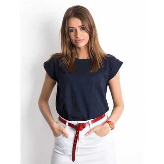 T-shirt-RV-TS-4833.67P-granatowy