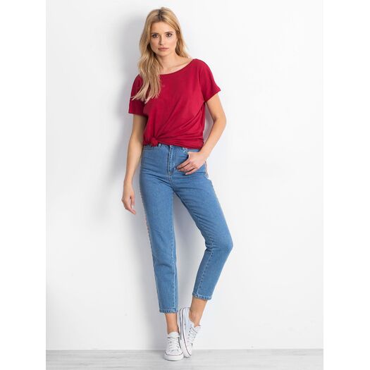 T-shirt-RV-TS-4662.04X-bordowy