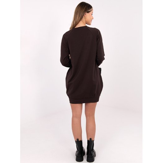 Suknelė-RV-TU-5184.93P-tamsiai ruda 12