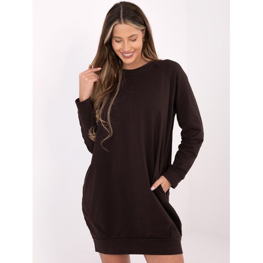 Suknelė-RV-TU-5184.93P-tamsiai ruda 11