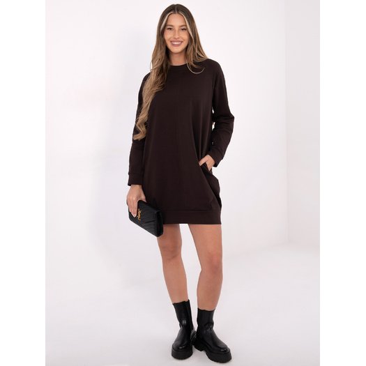 Suknelė-RV-TU-5184.93P-tamsiai ruda 13