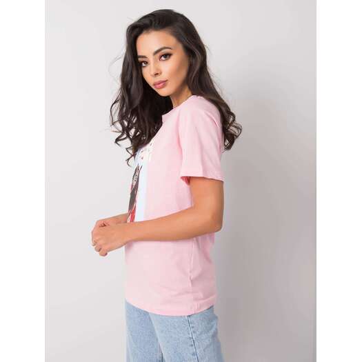 T-shirt-PM-TS-SS21TX64.32-różowy