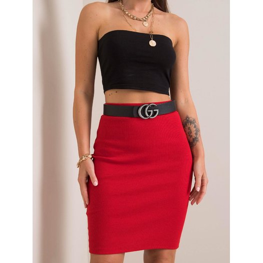 Spódnica-RV-SD-4271.29P-red