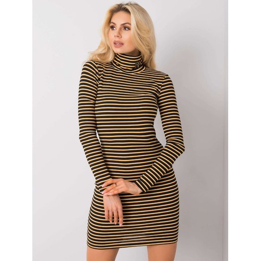 Suknelė-288-SK-S0004.69P-juoda-geltona