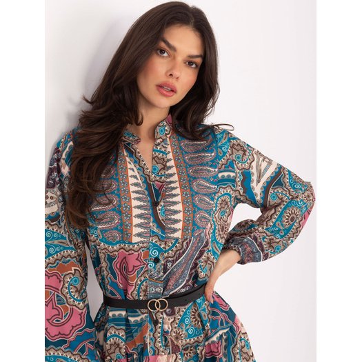 Suknelė-DHJ-SK-15053.61-jūrinė 4