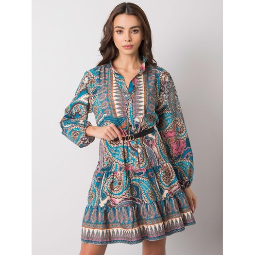 Suknelė-DHJ-SK-15053.61-jūrinė 1