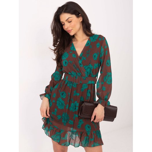 Suknelė-DHJ-SK-12220-3.51P-ruda 5