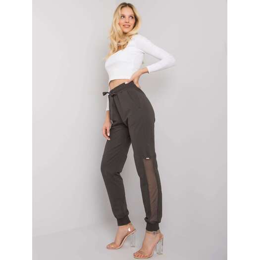 Sportinės kelnės - RV-DR-6896.48P - tamsi chaki