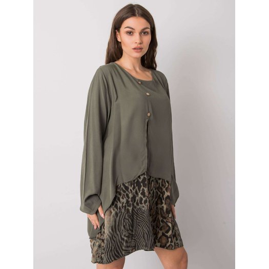Suknelė-DHJ-SK-21451.50-khaki