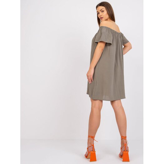 Suknelė-D73761M30145G-khaki