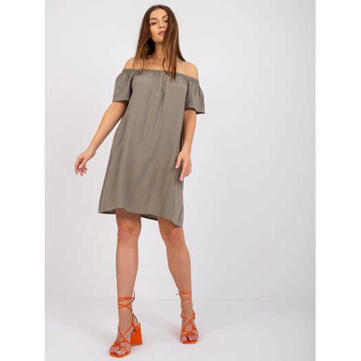 Suknelė-D73761M30145G-khaki