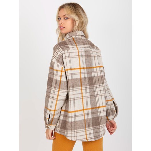 Marškiniai-DN-KS-3999.15-smėlio spalvos