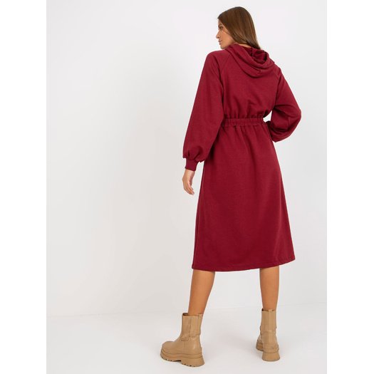 Suknelė-RV-SK-8336.12P-bordo