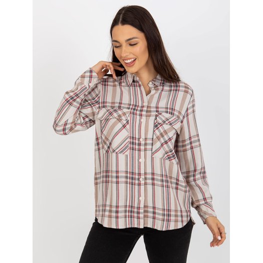 Palaidinė - D70039Z11082A - šviesiai smėlio spalvos 5