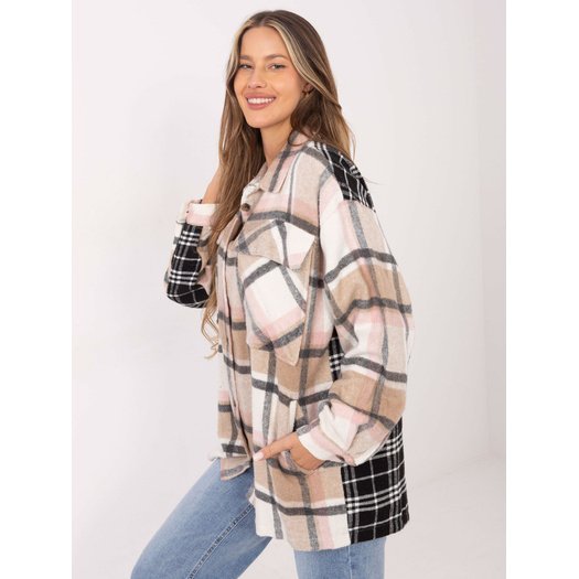 Marškiniai-DN-KS-3841.02-juoda-smėlio spalvos 17