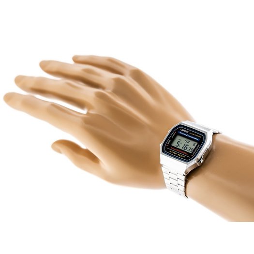 Laikrodis vyrams CASIO A168WA-1A (zd088a) - KLASYKA