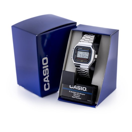 Laikrodis vyrams CASIO A168WA-1A (zd088a) - KLASYKA