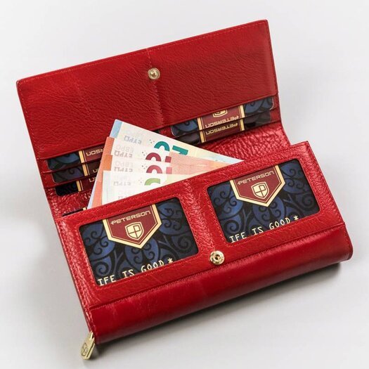  Piniginė moterims Peterson PTN 42100-SG 3