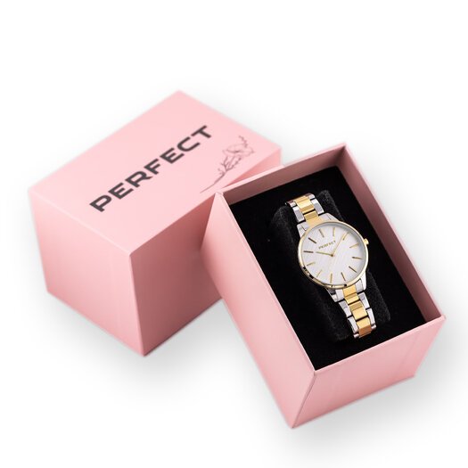 Laikrodis moterims PERFECT S374-07 (zp528b) + dėžutė