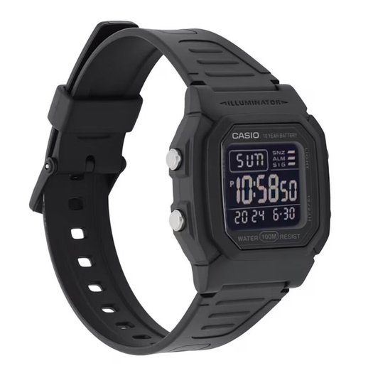MEN S WATCH CASIO W-800H-1BVES CLASSIC + BOX 3
