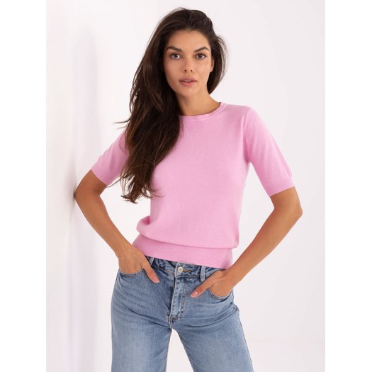 Sweter-PM-SW-N30088.21-jasny różowy