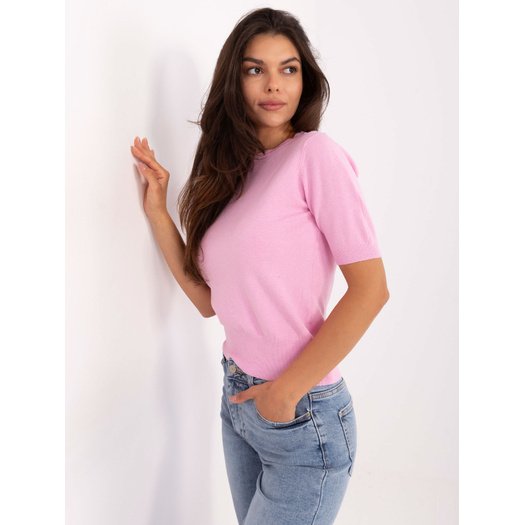 Sweter-PM-SW-N30088.21-jasny różowy 3