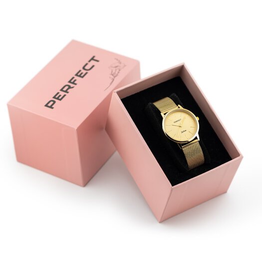 Laikrodis moterims PERFECT F205 (zp983e) + dėžutė