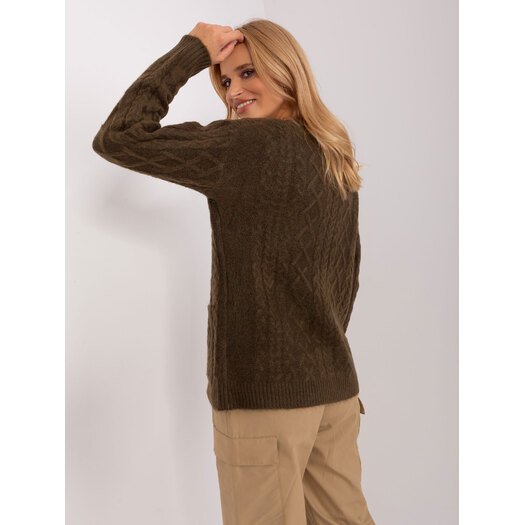 Megztinis-AT-SW-2358.31-khaki