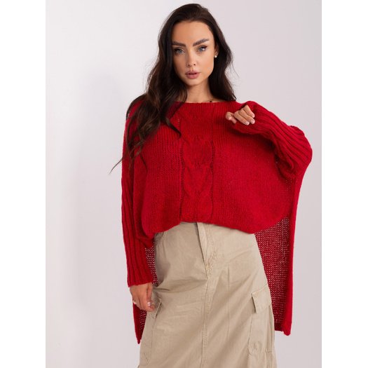 Megztinis-TW-SW-BI-559.45-tamsiai raudonas