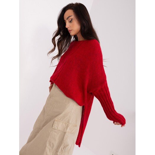 Megztinis-TW-SW-BI-559.45-tamsiai raudonas