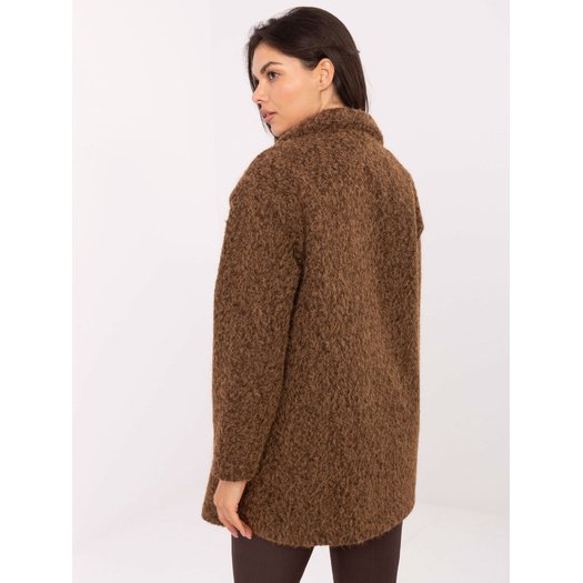 Płaszcz-IT-PL-96775.19P-brązowy 1