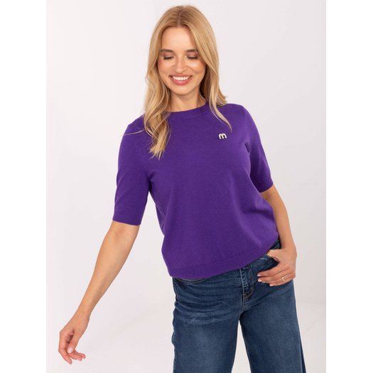 Sweter-PM-SW-Y2508.33-fioletowy 1