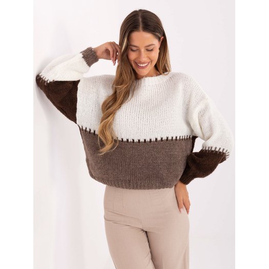 Sweter-MI-SW-3181.22-brązowy 2