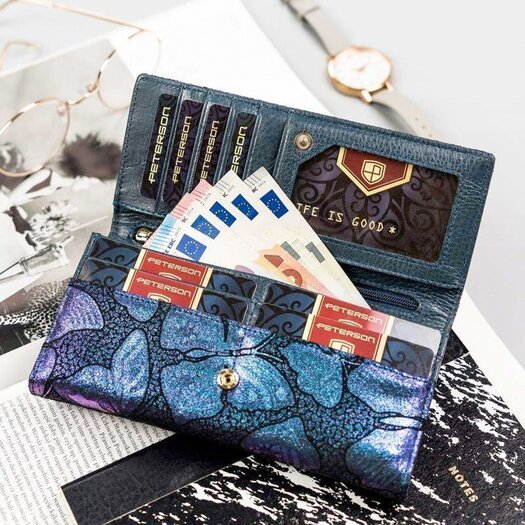 Piniginė moterims Piniginė moterims Peterson PTN 421028-ONBF 12