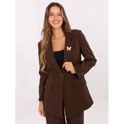 Marynarka-IT-MA-FL8315.85-brązowy