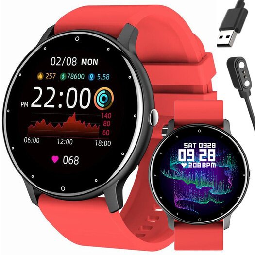 Viedā pulksteņa unisex gravitācija GT1-6 - pulsometrs (SG015F)