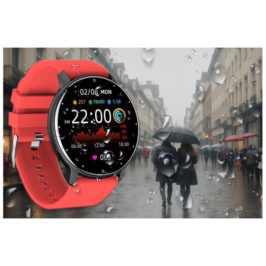 Viedā pulksteņa unisex gravitācija GT1-6 - pulsometrs (SG015F)